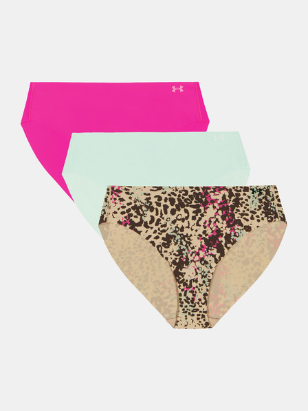 Under Armour Chiloți pentru femei Under Armour Ua Pure Stretch No Show Bikini-Print -