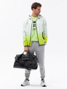 Ombre Clothing Jachetă bărbătească verde și albă Ombre Clothing