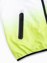 Ombre Clothing Jachetă bărbătească verde și albă Ombre Clothing