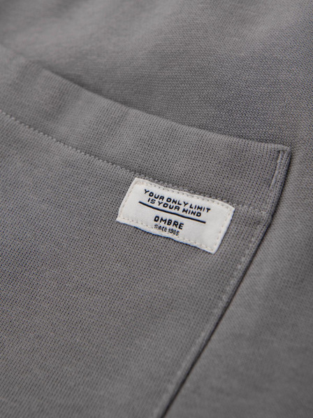 Ombre Clothing Pantaloni de trening bărbați Ombre Clothing gri