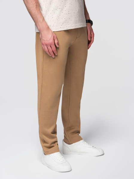 Ombre Clothing Pantaloni cargo maro pentru bărbați Ombre Clothing
