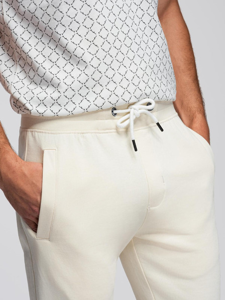 Ombre Clothing Pantaloni de trening pentru bărbați crem Îmbrăcăminte Ombre