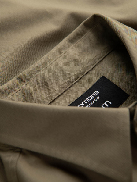 Ombre Clothing Supracămașă de îmbrăcăminte ombre pentru bărbați verde