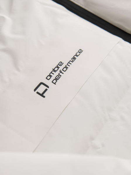 Ombre Clothing Crem Jachetă de iarnă matlasată pentru bărbați Ombre Clothing