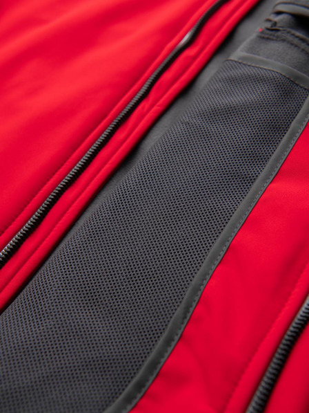 Ombre Clothing Jachetă softshell roșie pentru bărbați Ombre Clothing