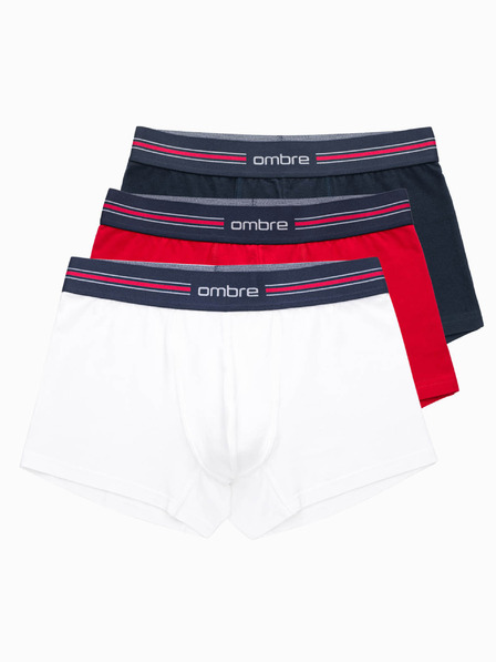 Ombre Clothing Boxer clasic pentru bărbați cu dungă și elastic Ombre Clothing