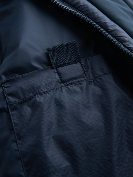 Ombre Clothing Jachetă lungă matlasată pentru bărbați cu buzunare mari Îmbrăcăminte Ombre