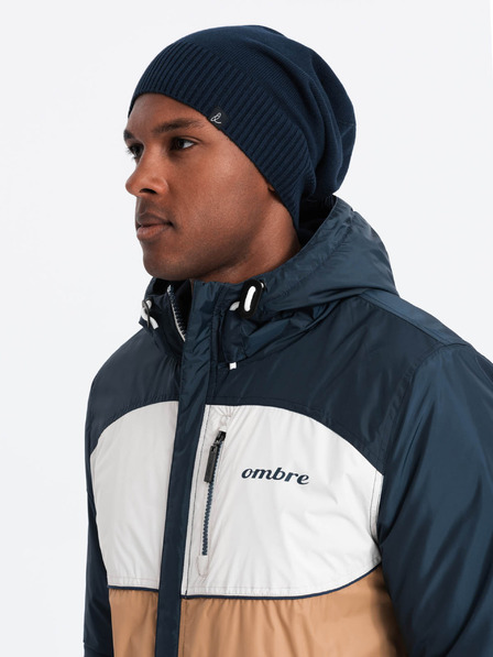 Ombre Clothing Șapcă de iarnă tricotată din bumbac pentru bărbați Îmbrăcăminte Ombre