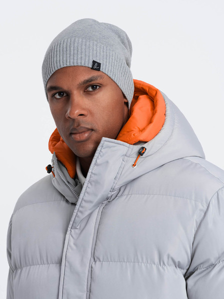 Ombre Clothing Șapcă de iarnă tricotată din bumbac pentru bărbați Îmbrăcăminte Ombre