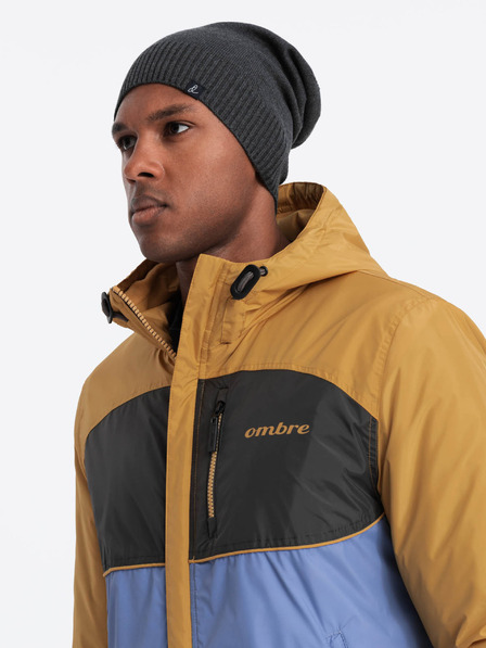 Ombre Clothing Șapcă de iarnă tricotată din bumbac pentru bărbați Îmbrăcăminte Ombre