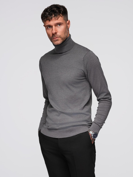 Ombre Clothing Knitted Turtleneck pentru bărbați Ombre Clothing