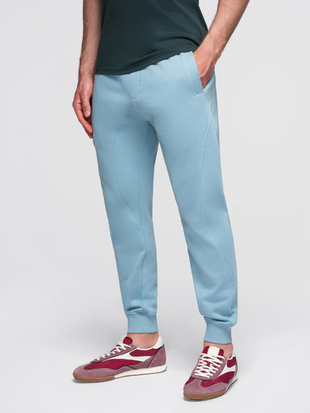 Ombre Clothing Pantaloni de trening jogger albaștri pentru bărbați Ombre Clothing