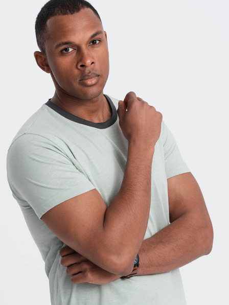 Ombre Clothing Tricou bărbătesc gri Ombre Clothing