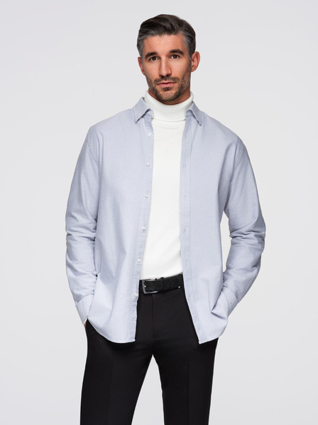 Ombre Clothing Cămașă oxford pentru bărbați Ombre Clothing V1 OM-SHOS-0172