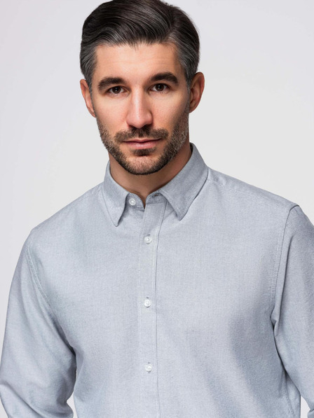 Ombre Clothing Cămașă oxford pentru bărbați Ombre Clothing V2 OM-SHOS-0172