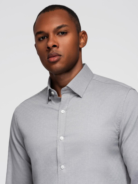 Ombre Clothing Cămașă Ombre Clothing SLIM FIT pentru bărbați V2 OM-SHCS-0175