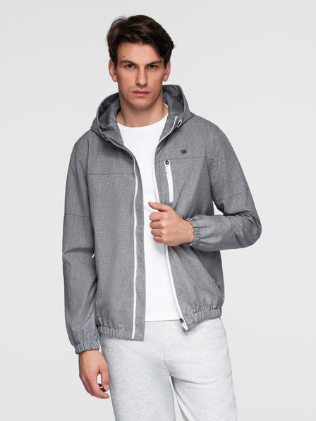 Ombre Clothing Jachetă sport ușoară căptușită cu fleece pentru bărbați Ombre Clothing