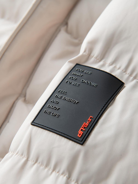 Ombre Clothing Jachetă sport călduroasă pentru bărbați Ombre Clothing cu glugă dublă