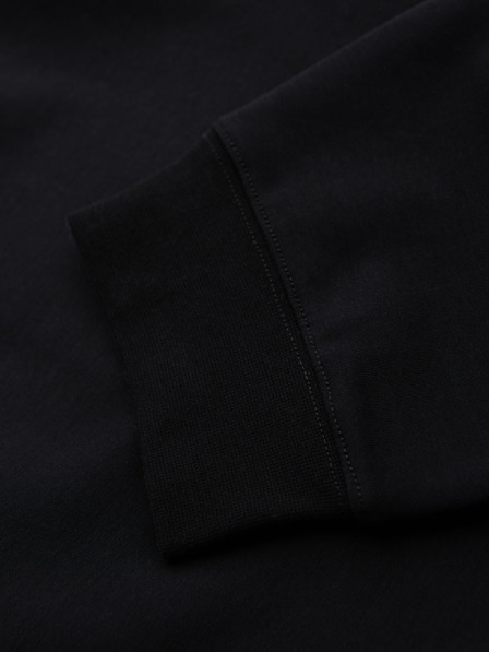 Ombre Clothing Pantaloni de trening pentru bărbați cu manșete cu nervuri și fermoar decorativ Ombre Clothing