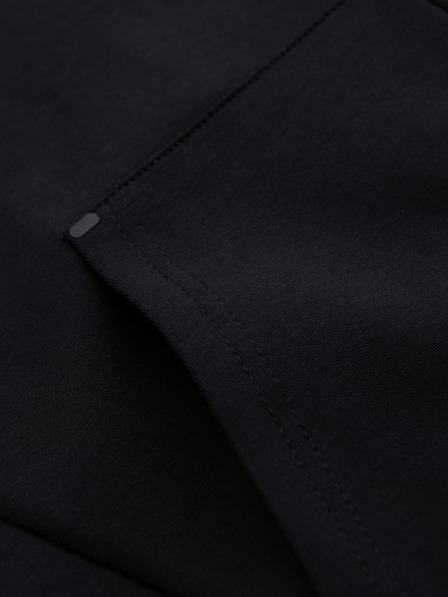 Ombre Clothing Hanorac cu glugă fără fermoar în stil streetwear Ombre Clothing