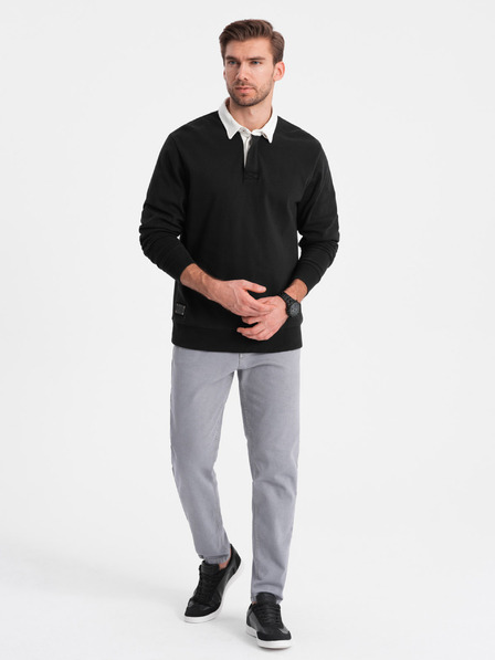 Ombre Clothing Blugi bărbați gri Ombre Clothing P1058