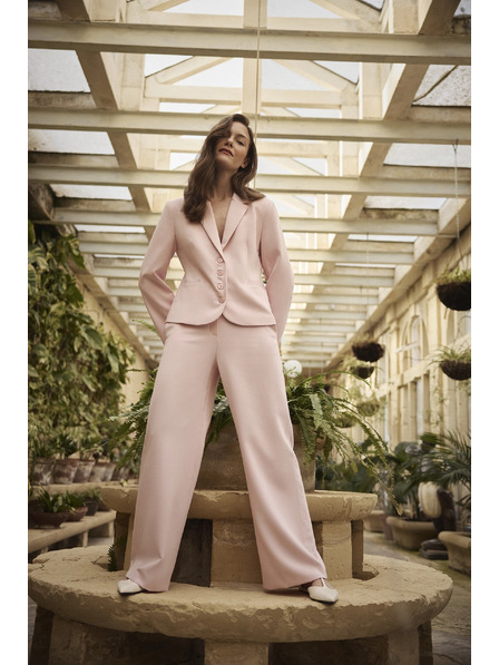 Moodo Pantaloni costum roz Moodo