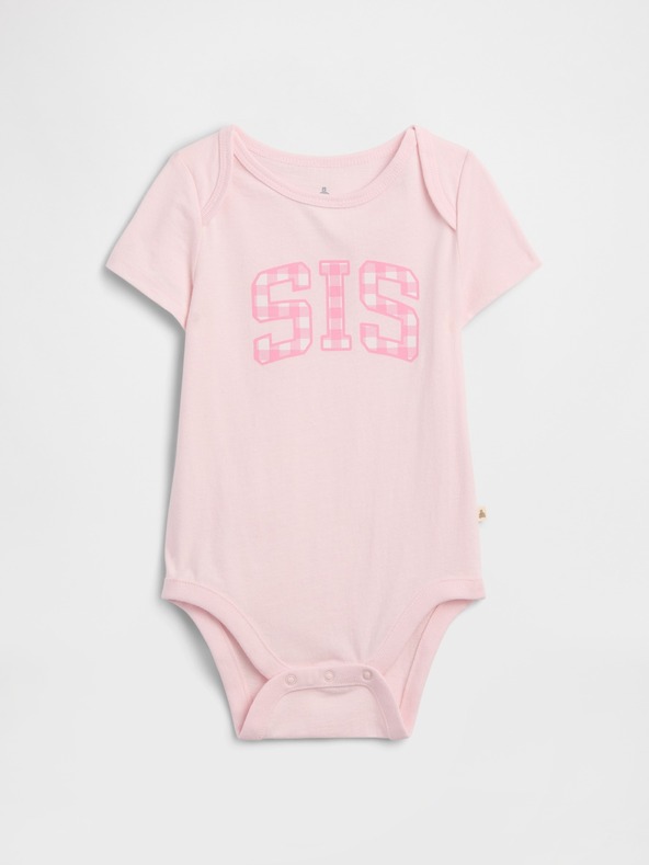 GAP Baby body Unisex cu imprimeu GAP