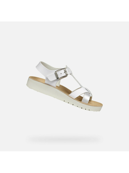 Geox Sandale fete albe Geox Sandal Costarei Gi