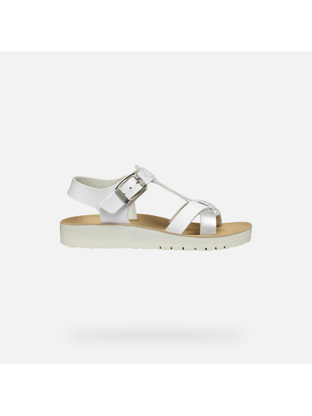 Geox Sandale fete albe Geox Sandal Costarei Gi