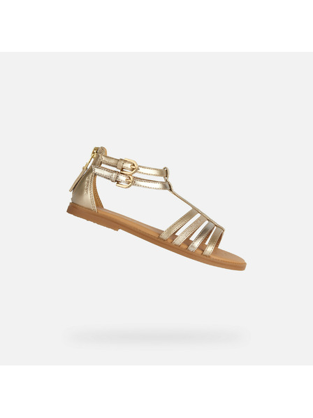 Geox Sandale fete argintii Geox Sandal Karly Girl