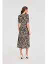 Moodo Rochie midi cu model bej Moodo
