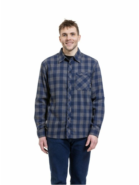 Meatfly Cămașă pentru bărbați Meatfly Kurt Blue / Gray