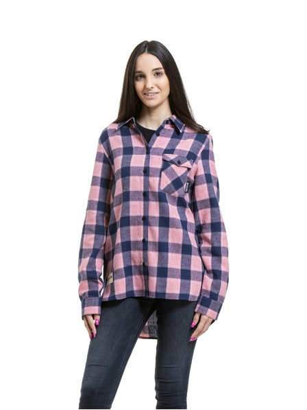 Meatfly Cămașă pentru femei Meatfly Courtney Blue / Rose