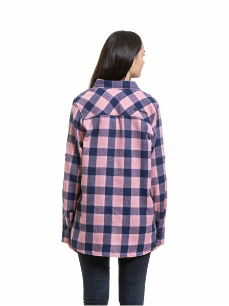 Meatfly Cămașă pentru femei Meatfly Courtney Blue / Rose