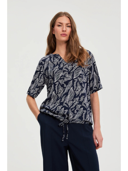 Moodo Camasa vascoza albastru inchis Moodo