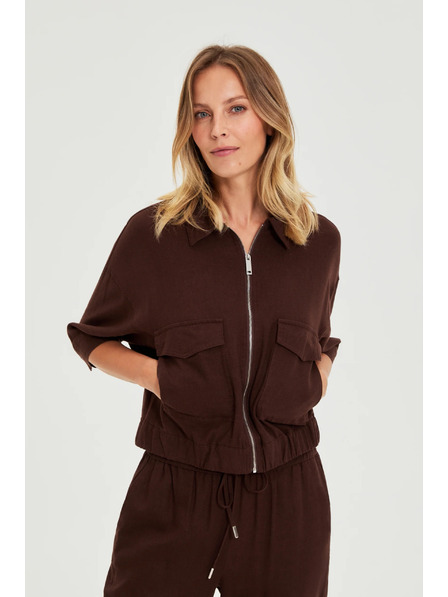 Moodo Jacheta cu in maro Moodo