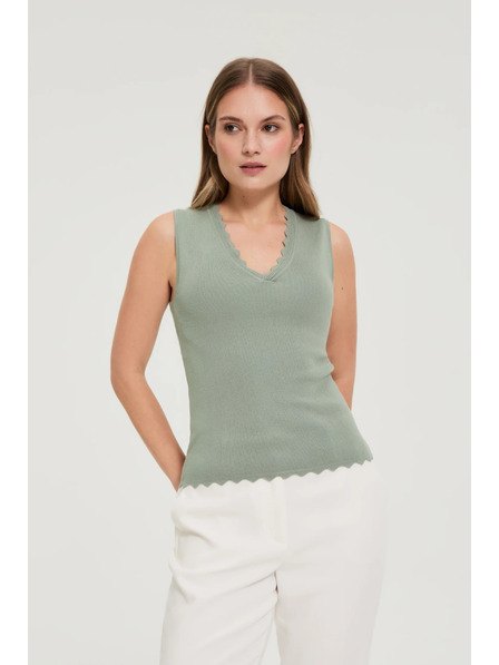 Moodo Top lin neted olive Moodo