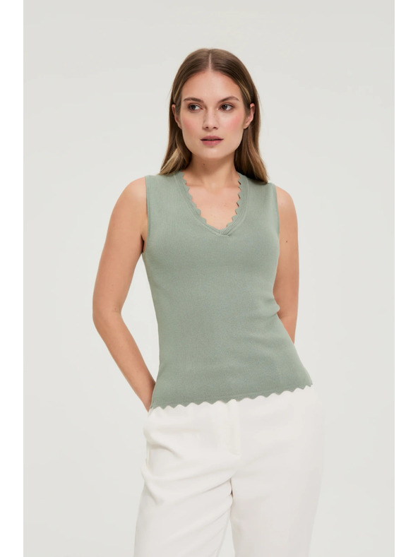 Moodo Top lin neted olive Moodo