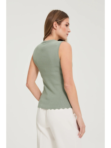 Moodo Top lin neted olive Moodo