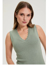 Moodo Top lin neted olive Moodo