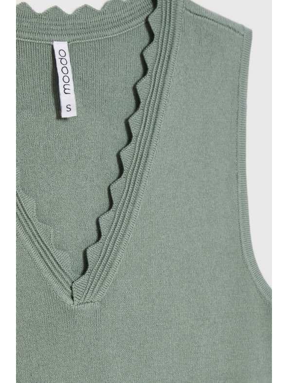 Moodo Top lin neted olive Moodo