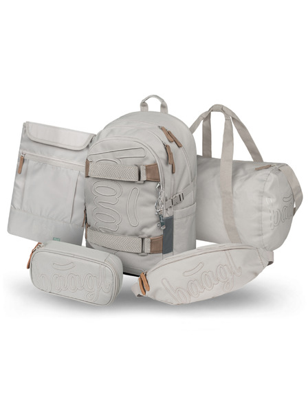 BAAGL  BAAGL SET 5 Skate Mist: rucsac, penar, geantă sport, borsă de brâu, husă laptop