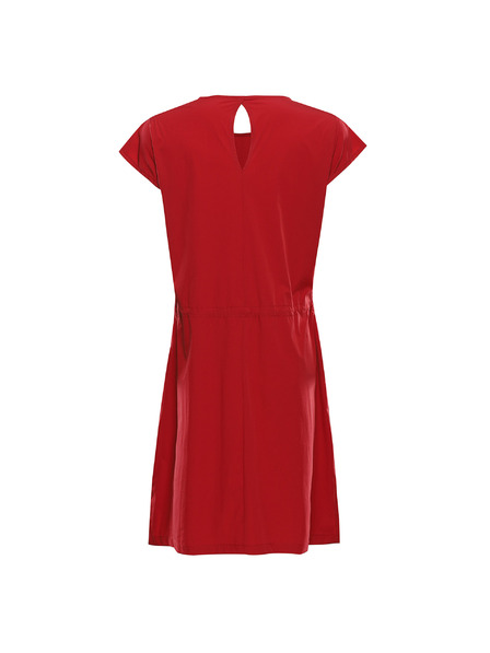 ALPINE PRO Rochie de vară pentru femei din material cu uscare rapidă ALPINE PRO ASEDA cardinal
