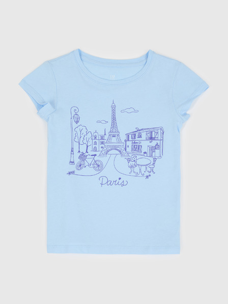 GAP Tricou cu imprimeu pentru copii GAP