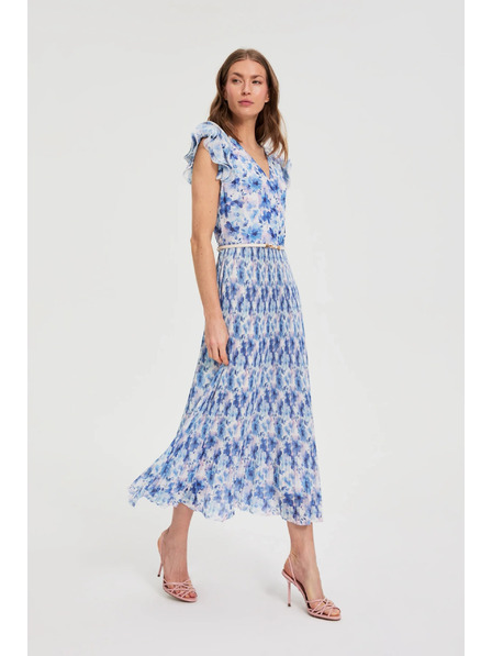 Moodo Rochie midi cu flori Moodo