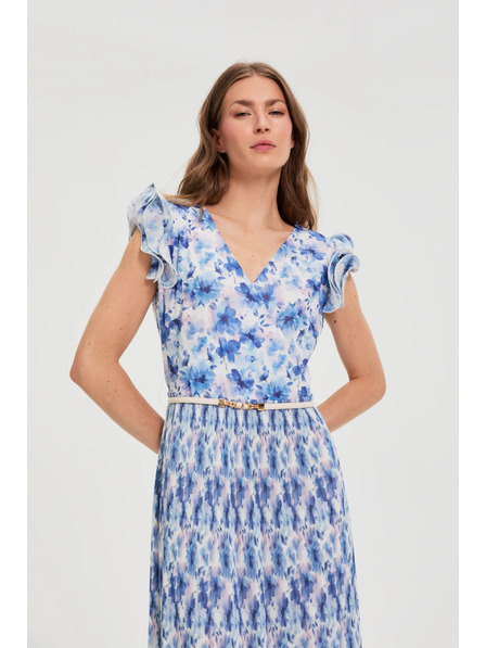 Moodo Rochie midi cu flori Moodo