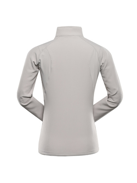 ALPINE PRO Bluză călduroasă pentru femei cu fermoar ALPINE PRO MORWA dove