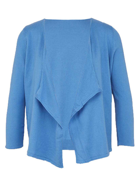 CAMAIEU Cardigan scurt albastru CAMAIEU