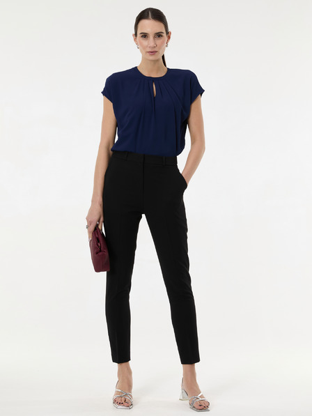 Orsay Tricou cu mânecă scurtă pentru femei, albastru închis ORSAY