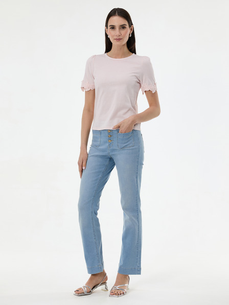 Orsay Tricou roz de damă cu mânecă scurtă ORSAY